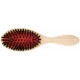 Oval Bamboo Paddle Brush - Plastic Pins-BR-BAM69949SC Oval Bamboo Paddle Brush - Plastic Pins-BR-BAM69949SC